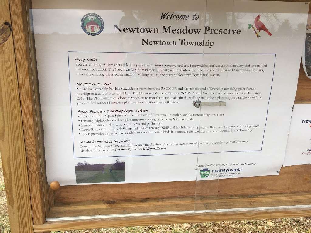 Newtown Meadow Preserve | Spring Water Ln, Newtown Square, PA 19073