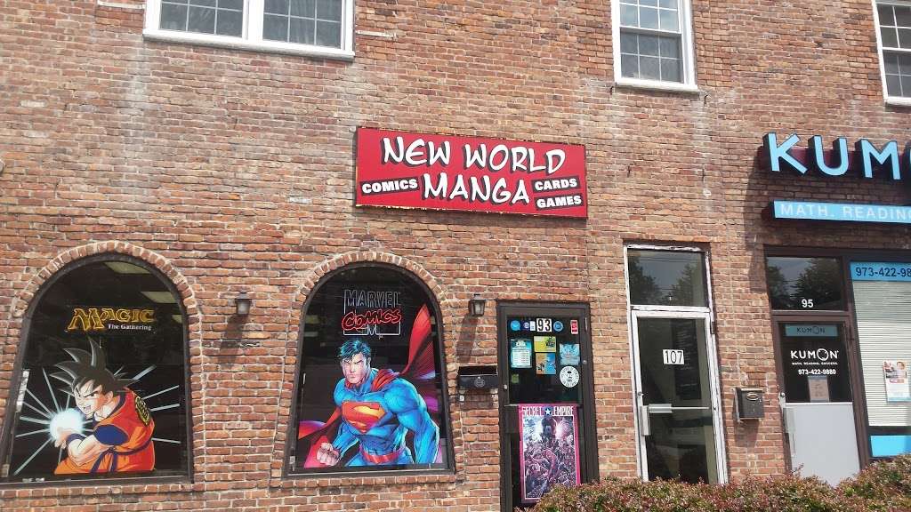 New World Manga | 93 E Mt Pleasant Ave, Livingston, NJ 07039 | Phone: (973) 597-0625