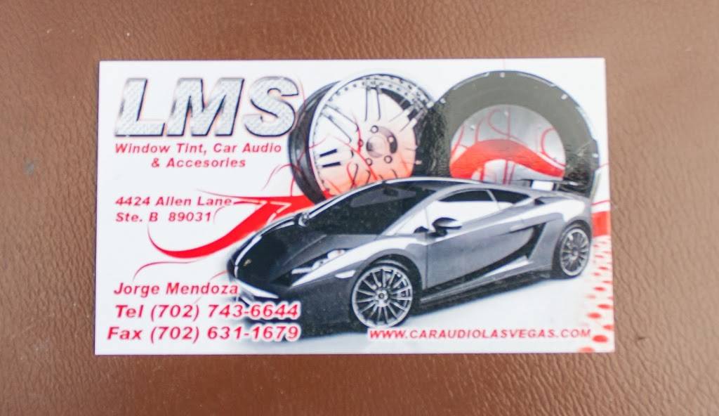 LMS Window Tint | 4424 Allen Ln, North Las Vegas, NV 89031, USA | Phone: (702) 631-1679