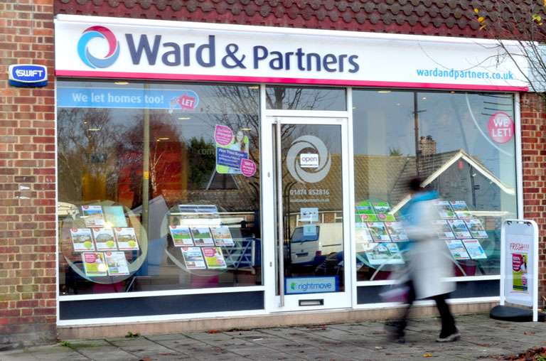 Ward & Partners Estate Agents - Sevenoaks | 44 Hever Rd, West Kingsdown, Sevenoaks TN15 6HD, UK | Phone: 01474 852816
