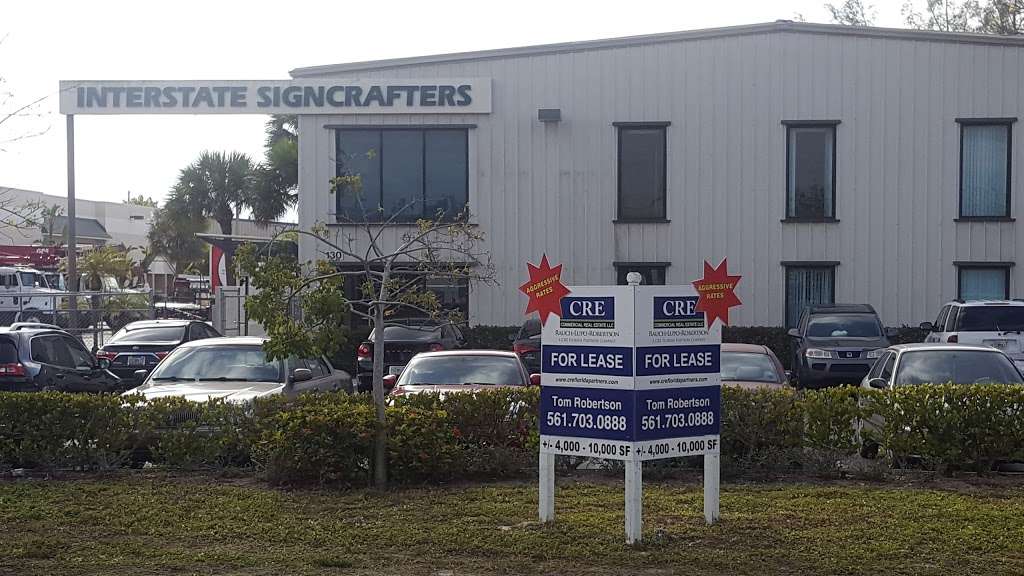Interstate Sign Crafters | 130 Commerce Rd, Boynton Beach, FL 33426, USA | Phone: (561) 547-3760