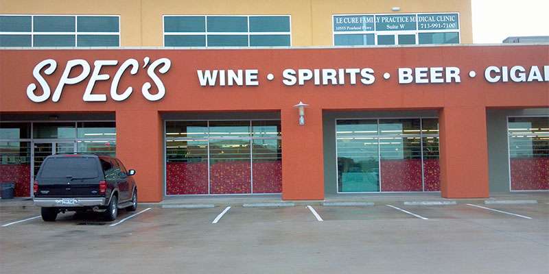 Specs Wines, Spirits & Finer Foods | The Parks at Boulder Creek shopping center, 10555 Pearland Pkwy, Houston, TX 77089, USA | Phone: (713) 987-9205