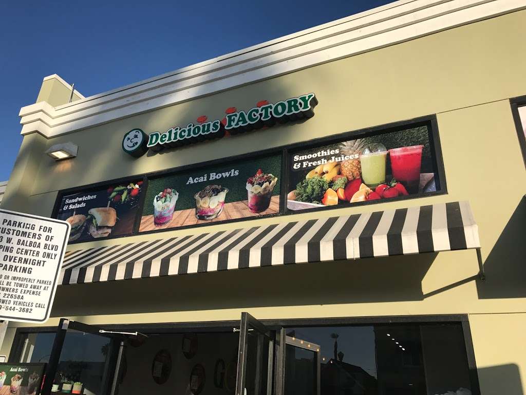 Delicious Factory | 2233 W Balboa Blvd #109, Newport Beach, CA 92663, USA | Phone: (949) 877-0097