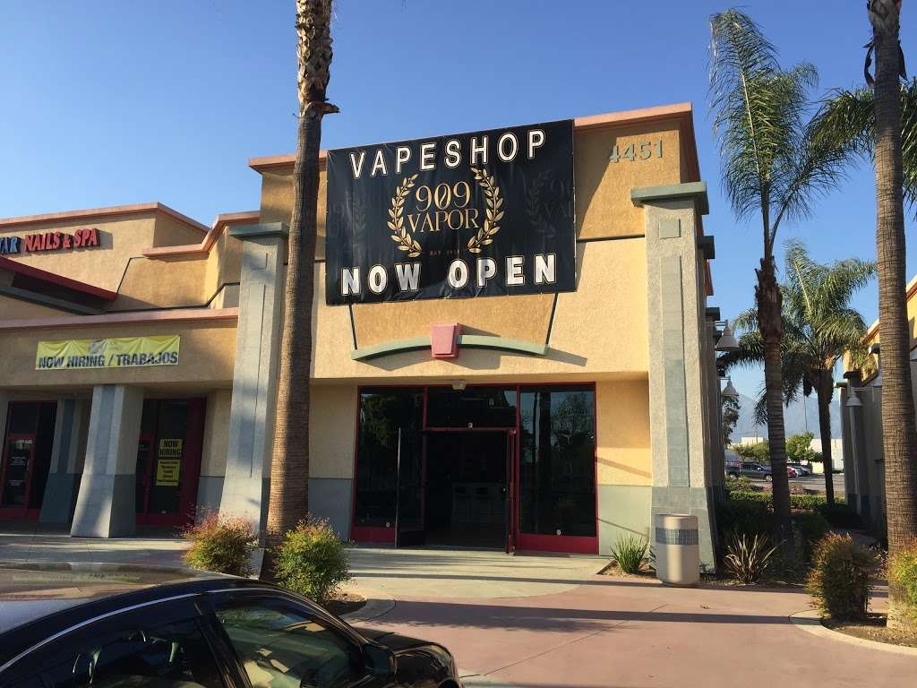 909 Vapor | 4451 Ontario Mills Parkway f, Ontario, CA 91764 | Phone: (909) 987-7015