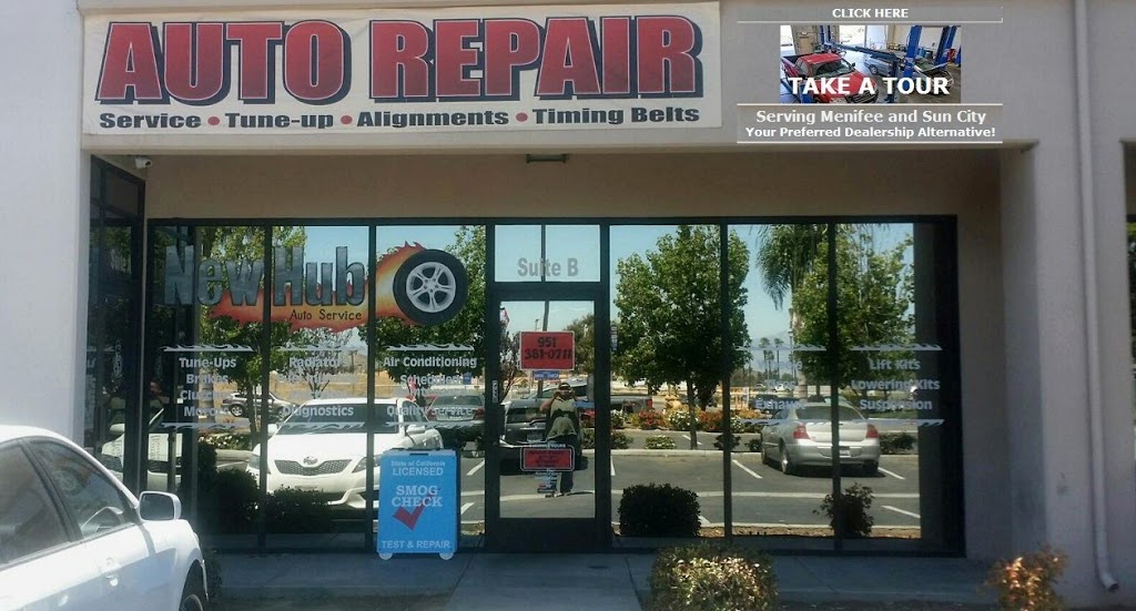 New Hub Auto Service | 29683 New Hub Dr Suite B, Menifee, CA 92586, USA | Phone: (951) 672-2002