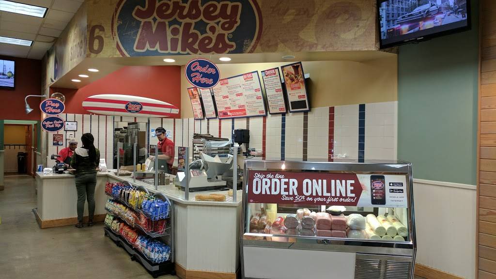 Jersey Mikes Subs | 4835 W Wendover Ave #144, Jamestown, NC 27282, USA | Phone: (336) 856-0010