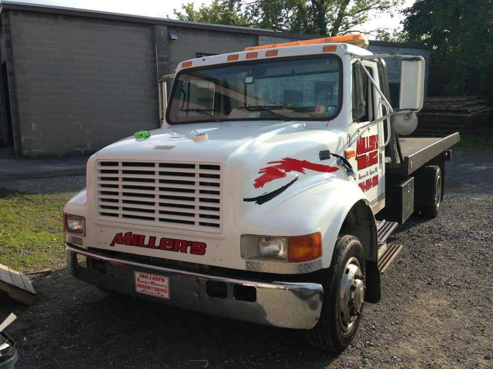 Millers Towing and Recovery | 3943 Penn Ave, Sinking Spring, PA 19608, USA | Phone: (484) 854-1088