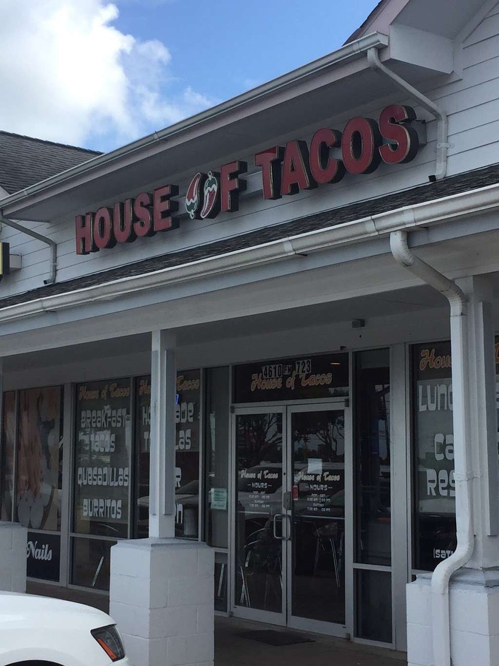 House of Tacos | 4610 Farm to Market Rd 723 # D, Richmond, TX 77406 | Phone: (832) 595-8400