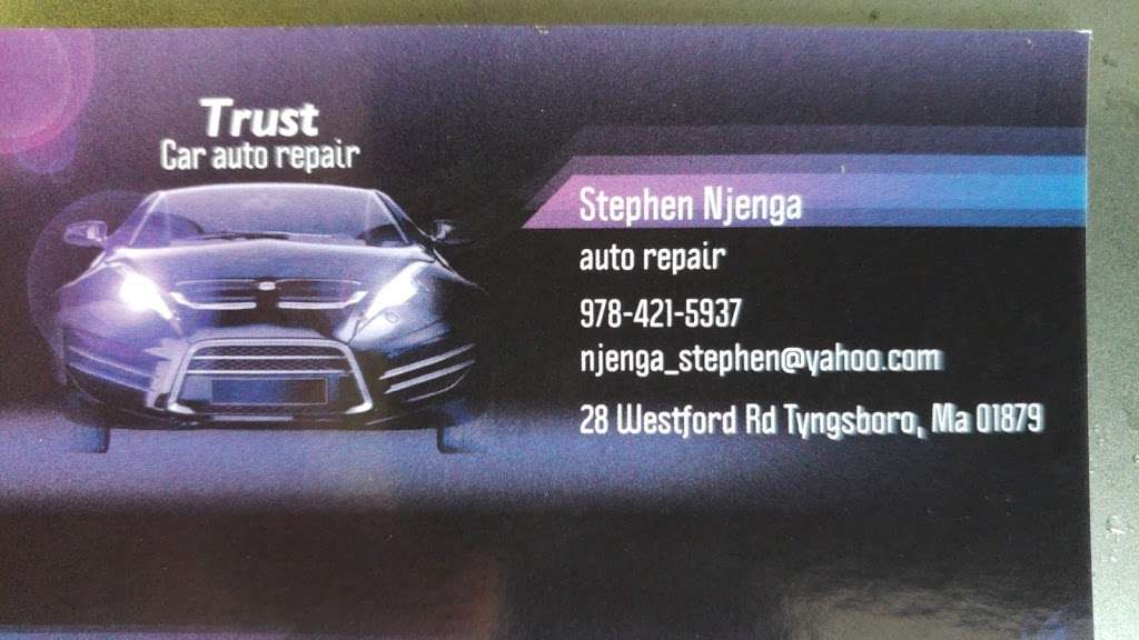 Trust Auto Repair Shop | 28 Westford Rd, Tyngsborough, MA 01879, USA | Phone: (978) 421-5937