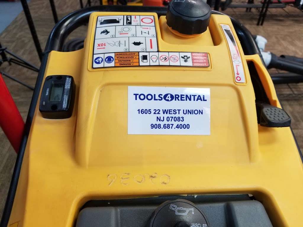 Tools 4 Rental | 1605 Rt 22 W, Union, NJ 07083 | Phone: (908) 687-4000