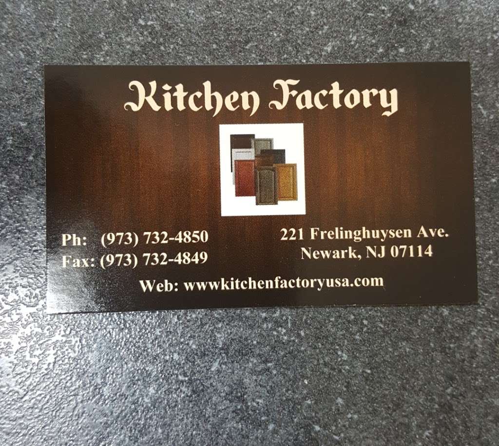 Kitchen Factory | 221 Frelinghuysen Ave, Newark, NJ 07114, USA | Phone: (973) 732-4850