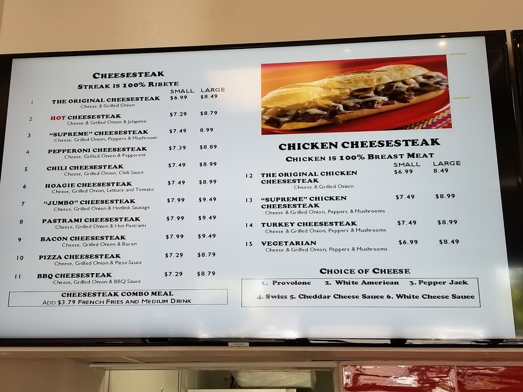 CHEESESTEAKS | 3571 Truxel Rd suite #1, Sacramento, CA 95834, USA | Phone: (916) 692-5227