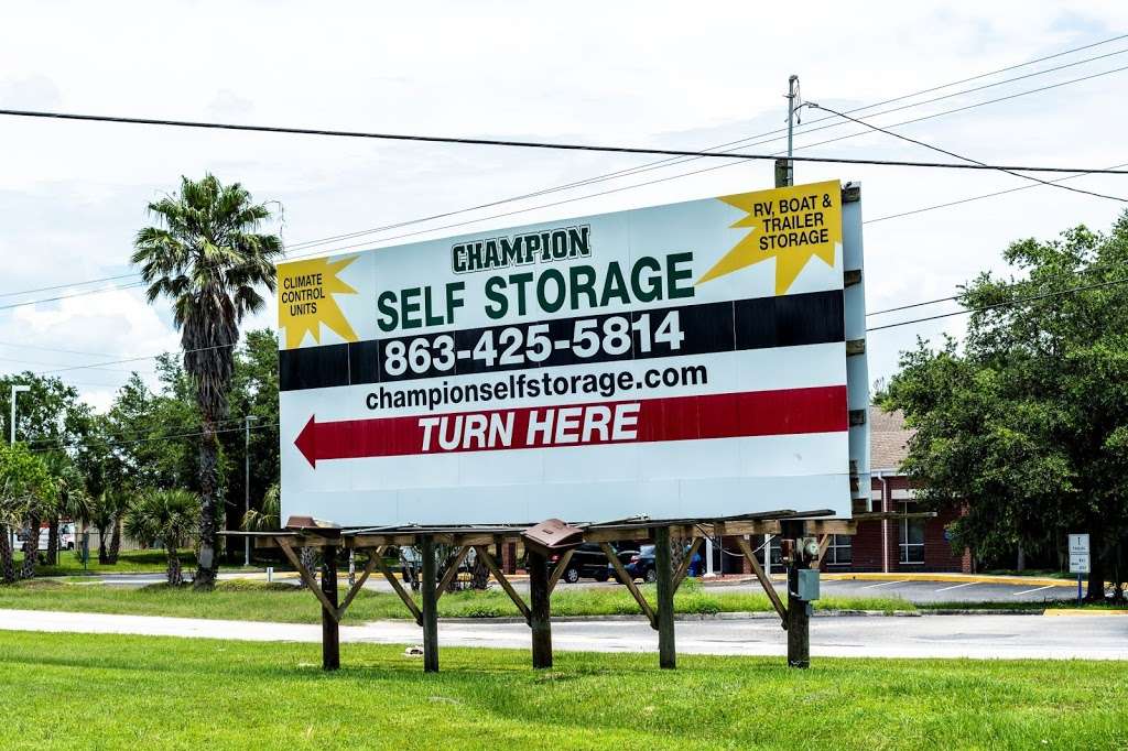 Champion Self Storage - Mulberry | 3000 Mulford Rd, Mulberry, FL 33860, USA | Phone: (863) 774-3132