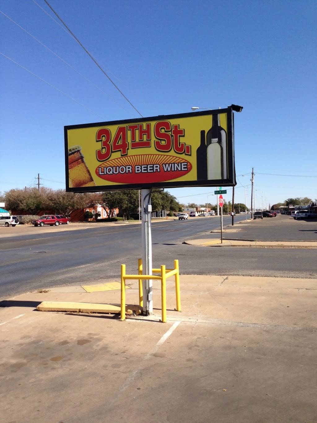 34th Street Liquor Beer & Wine | 2301 34th St, Lubbock, TX 79411, USA | Phone: (806) 368-0844