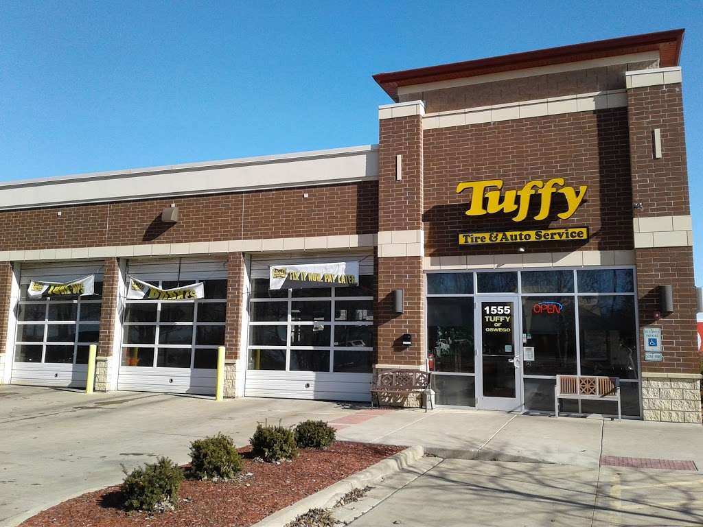 Tuffy Tire & Auto Service Center | 1555 US-34, Oswego, IL 60543 | Phone: (630) 898-6220