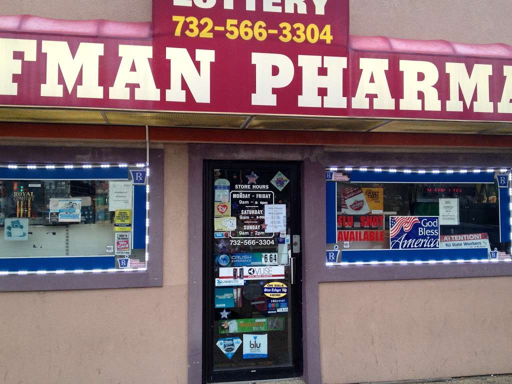 Hoffman Pharmacy | 1 Laurence Pkwy, Laurence Harbor, NJ 08879, USA | Phone: (732) 566-3304