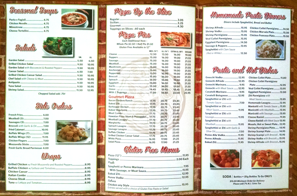 Carmine & Rays Pizza | 284 Closter Dock Rd, Closter, NJ 07624, USA | Phone: (201) 768-5390