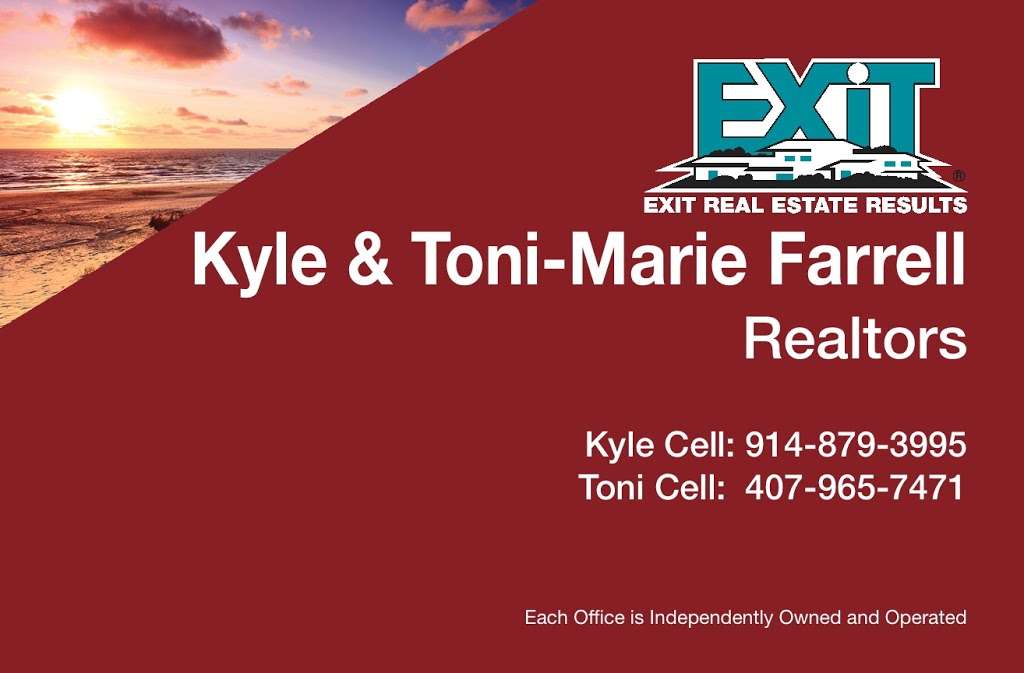 Kyle and Toni-Marie, Realtors. Exit Real Estate Results - Apples | 1401 Town Plaza Ct, Winter Springs, FL 32708, USA | Phone: (914) 879-3995