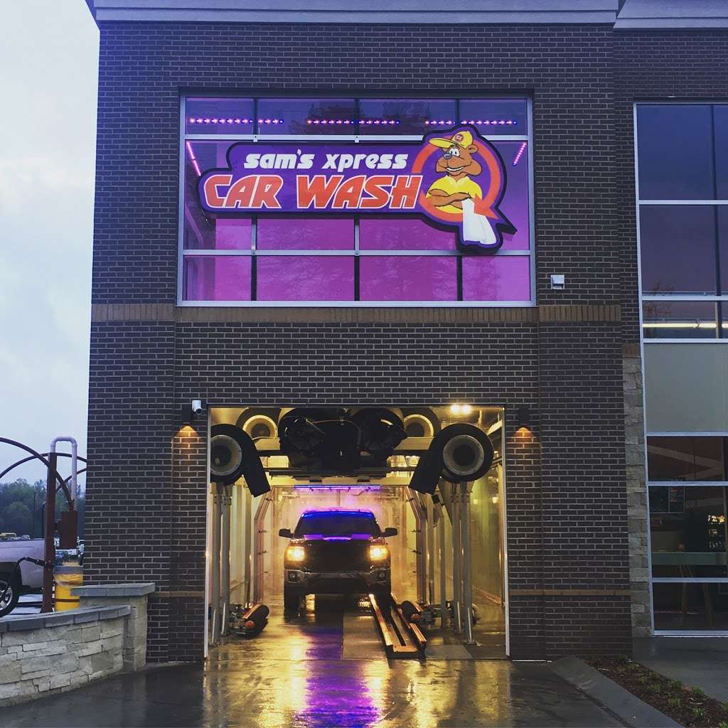 Sams Xpress®️ Car Wash (Bryton/Huntersville, NC) | 11124 S Old Statesville Rd, Huntersville, NC 28078, USA | Phone: (704) 246-5210