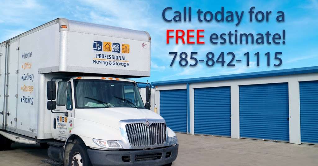 Professional Moving & Storage | 3620 Thomas Ct, Lawrence, KS 66046, USA | Phone: (785) 842-1115