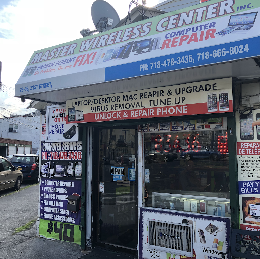 Master Wireless Center (PHONE REPAIR) | 2606 21st St, Astoria, NY 11102, USA | Phone: (718) 478-3436