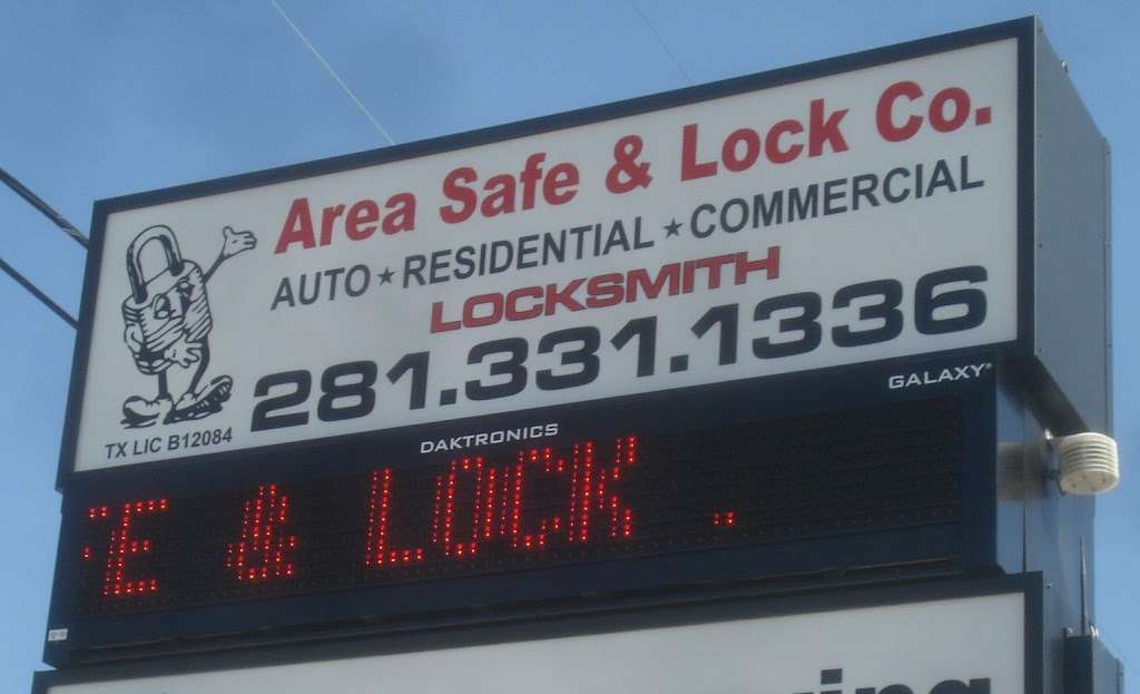 Area Safe & Lock Co | 2004 S Gordon St, Alvin, TX 77511, USA | Phone: (281) 331-1336