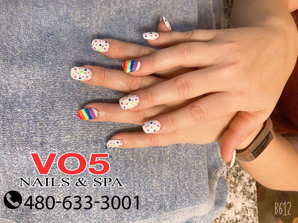 VO5 Nails & Spa | 1766 S Greenfield Rd #101, Mesa, AZ 85206 | Phone: (480) 633-3001