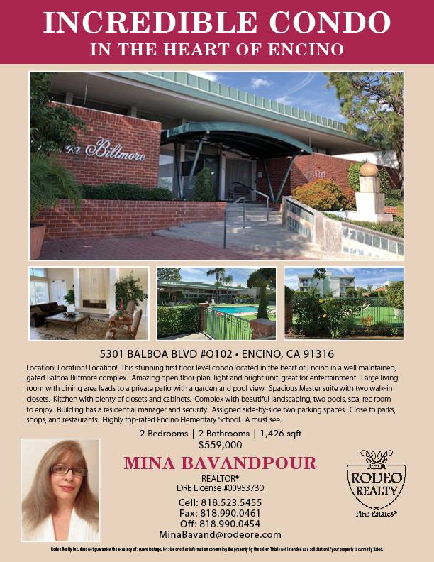 Mina Bavandpour | 17501 Ventura Blvd, Encino, CA 91316, USA | Phone: (818) 523-5455