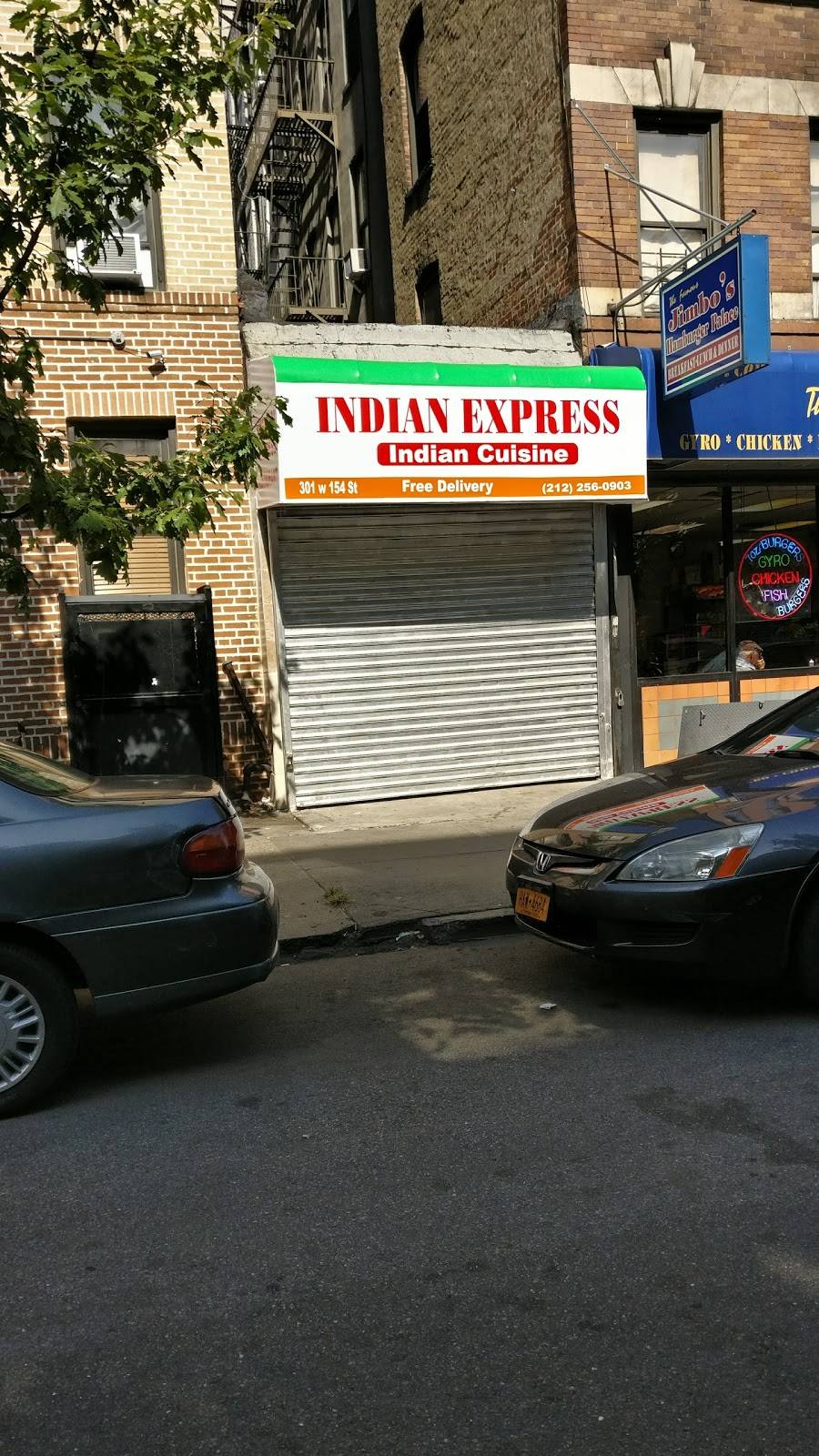 Indian Express | 301 W 154th St, New York, NY 10039, USA | Phone: (212) 256-0903