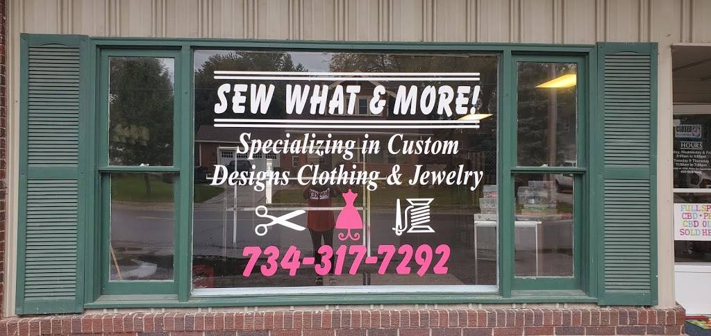 Sew What & More | 2147 Manhattan St #1, Erie, MI 48133, USA | Phone: (734) 317-7292