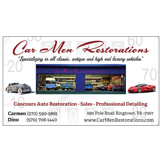 Car Men Restorations, LLC | 690 Pole Rd, Ringtown, PA 17967, USA | Phone: (570) 590-9861