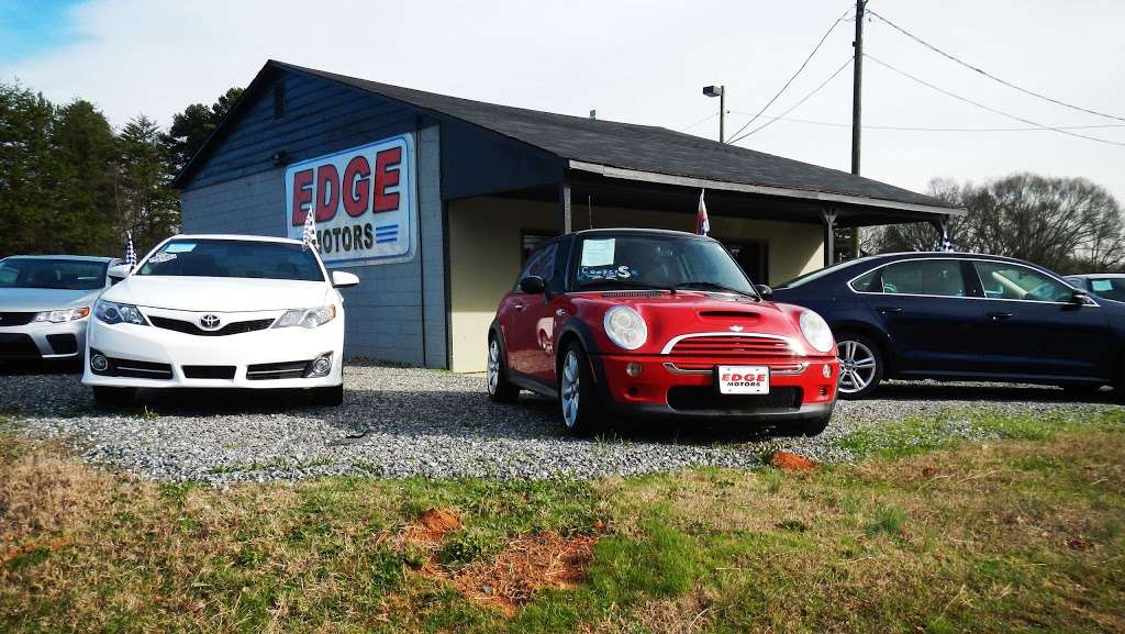 Edge Motors | 177 E Plaza Dr, Mooresville, NC 28115, USA | Phone: (704) 663-0222