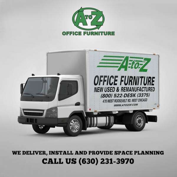 A to Z Office Furniture | 470 W Roosevelt Rd, West Chicago, IL 60185, USA | Phone: (630) 231-3970