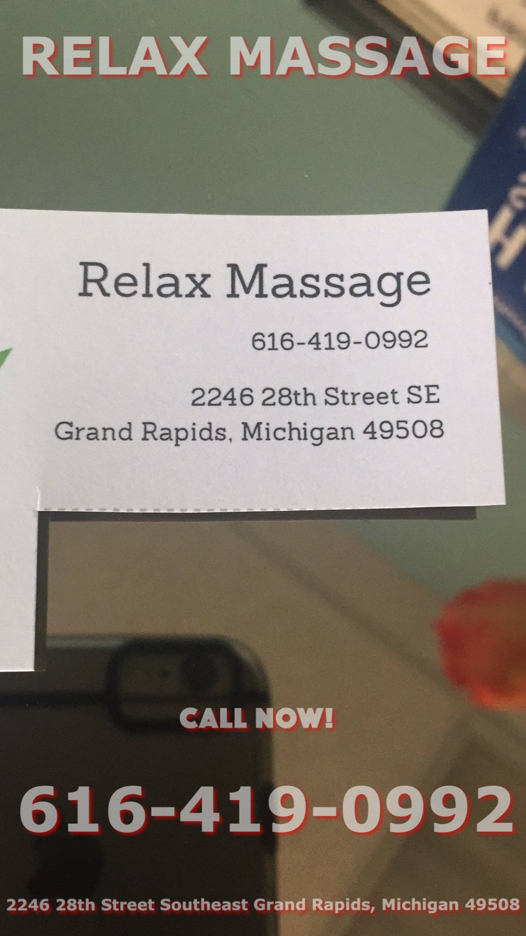 Relax Massage Asian Massage Spa In Grand Rapids Michigan 2246 28th Street Southeast Grand 2565