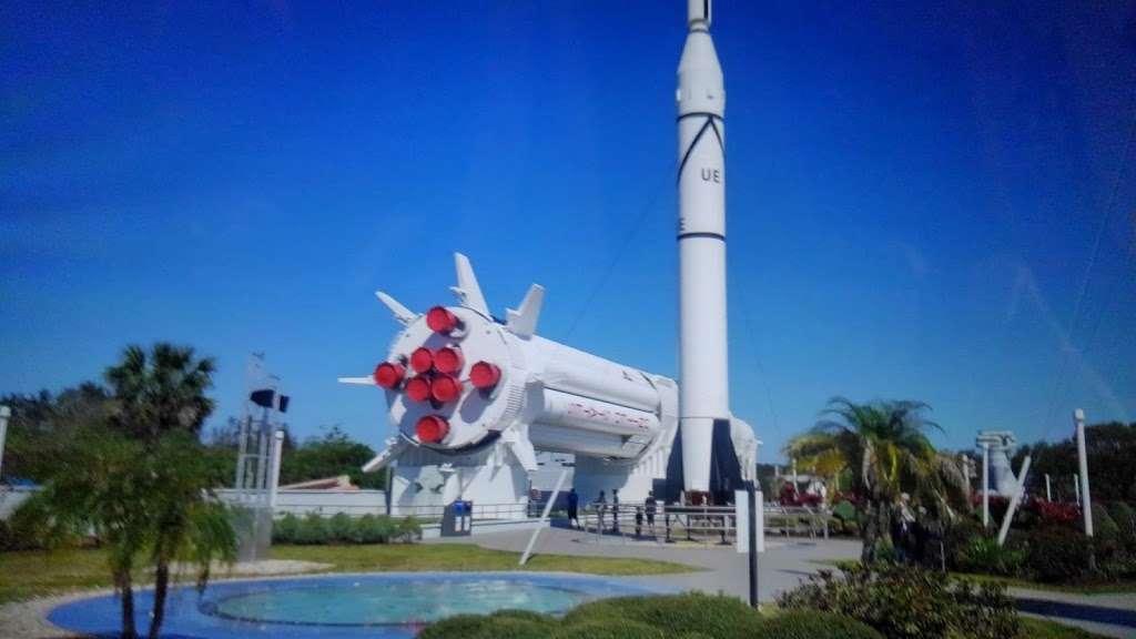 John F Kennedy Space Center Countdown Clock | Saturn Causeway, Florida