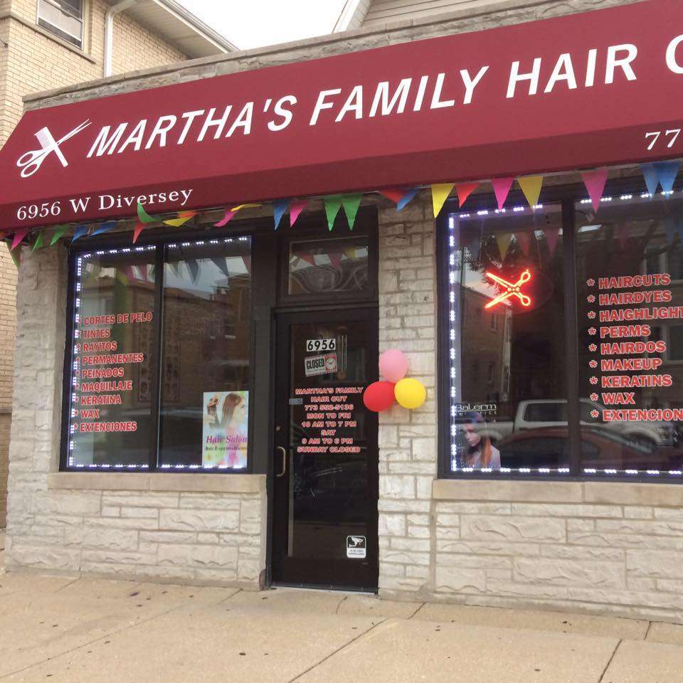 Marthas Family Hair Cut Inc. | 6956 W Diversey Ave, Chicago, IL 60707, USA | Phone: (773) 688-5449