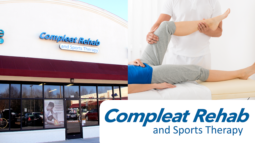 Compleat Rehab & Sports Therapy - Locust Clinic | 1800 W Main St, Locust, NC 28097 | Phone: (704) 781-4090