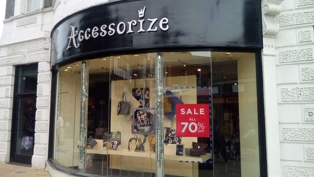 Accessorize | 14-16 Church St, Kingston upon Thames KT1 1RJ, UK | Phone: 020 8392 0161