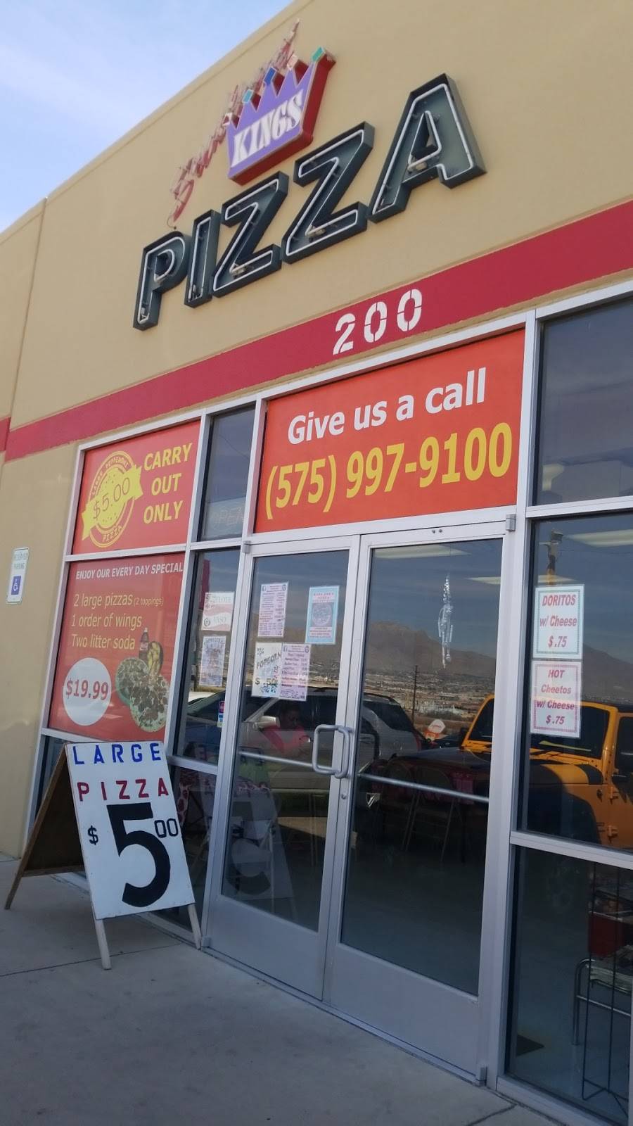 King Joes Pizza | 1675 McNutt Rd, Sunland Park, NM 88063, USA | Phone: (575) 997-9100