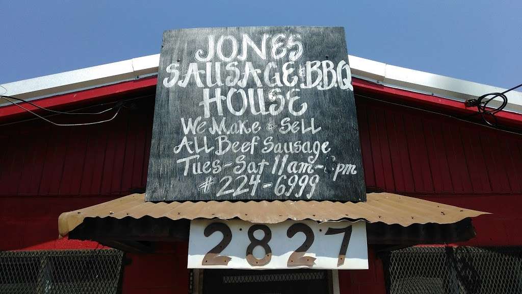 Jones Sausage & BBQ House | 3139, 2827 Martin Luther King Dr, San Antonio, TX 78220, USA | Phone: (210) 224-6999
