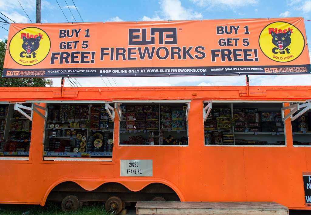 Elite Fireworks Mega Stand | 20230 Franz Rd, Katy, TX 77449, USA | Phone: (832) 212-6325