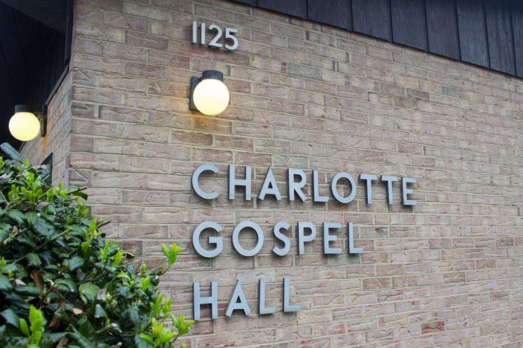 Charlotte Gospel Hall | 1125 N Sharon Amity Rd, Charlotte, NC 28211, USA | Phone: (704) 879-5511