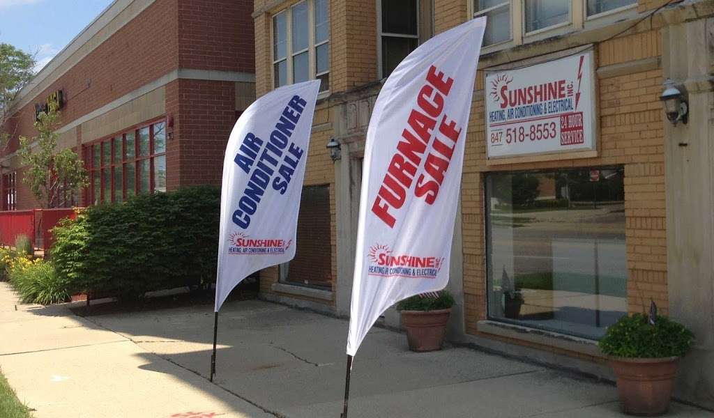 Sunshine Heating Air Conditioning and Electrical, Inc | 1031 W Touhy Ave, Park Ridge, IL 60068, USA | Phone: (847) 518-8553