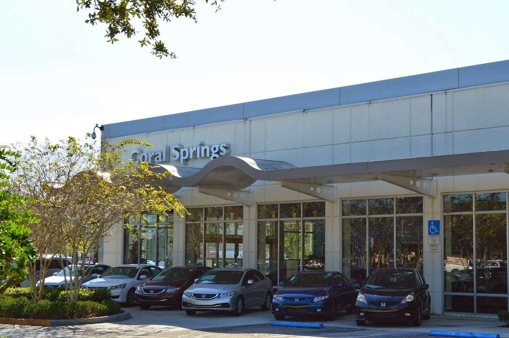 Coral Springs Honda | 9400 W Atlantic Blvd, Coral Springs, FL 33071, USA | Phone: (954) 369-4679