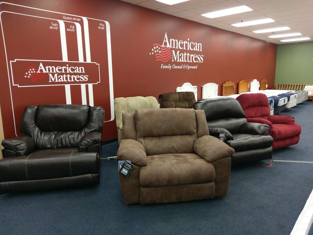 American Mattress | 9369 E Washington St, Indianapolis, IN 46229, USA | Phone: (317) 895-8000