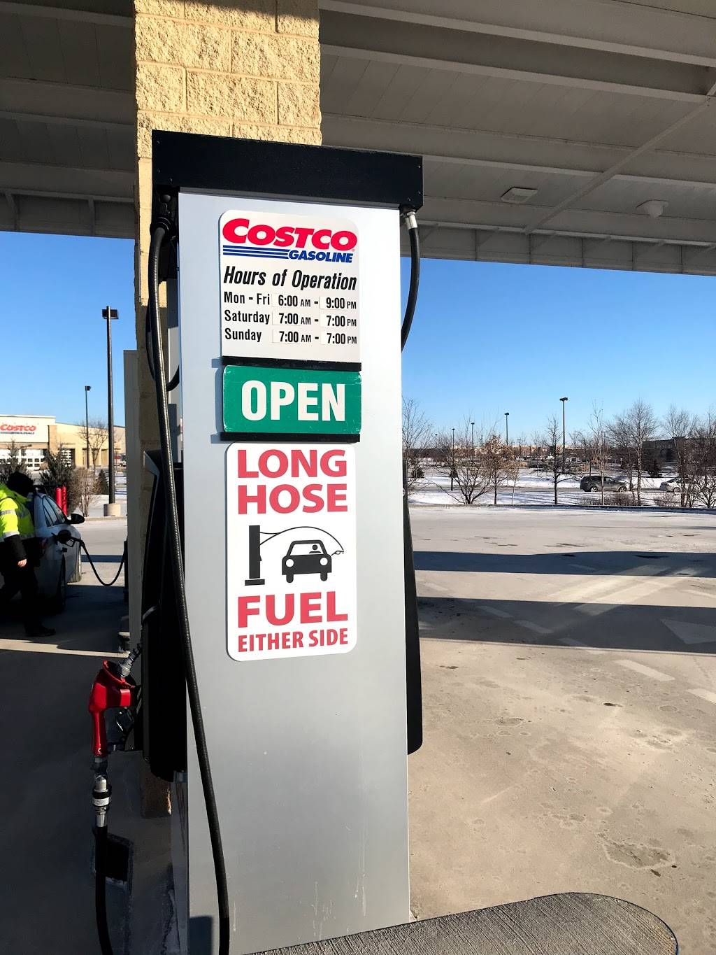 Costco Gasoline | 2850 Hoepker Rd, Sun Prairie, WI 53590, USA | Phone: (608) 825-4001