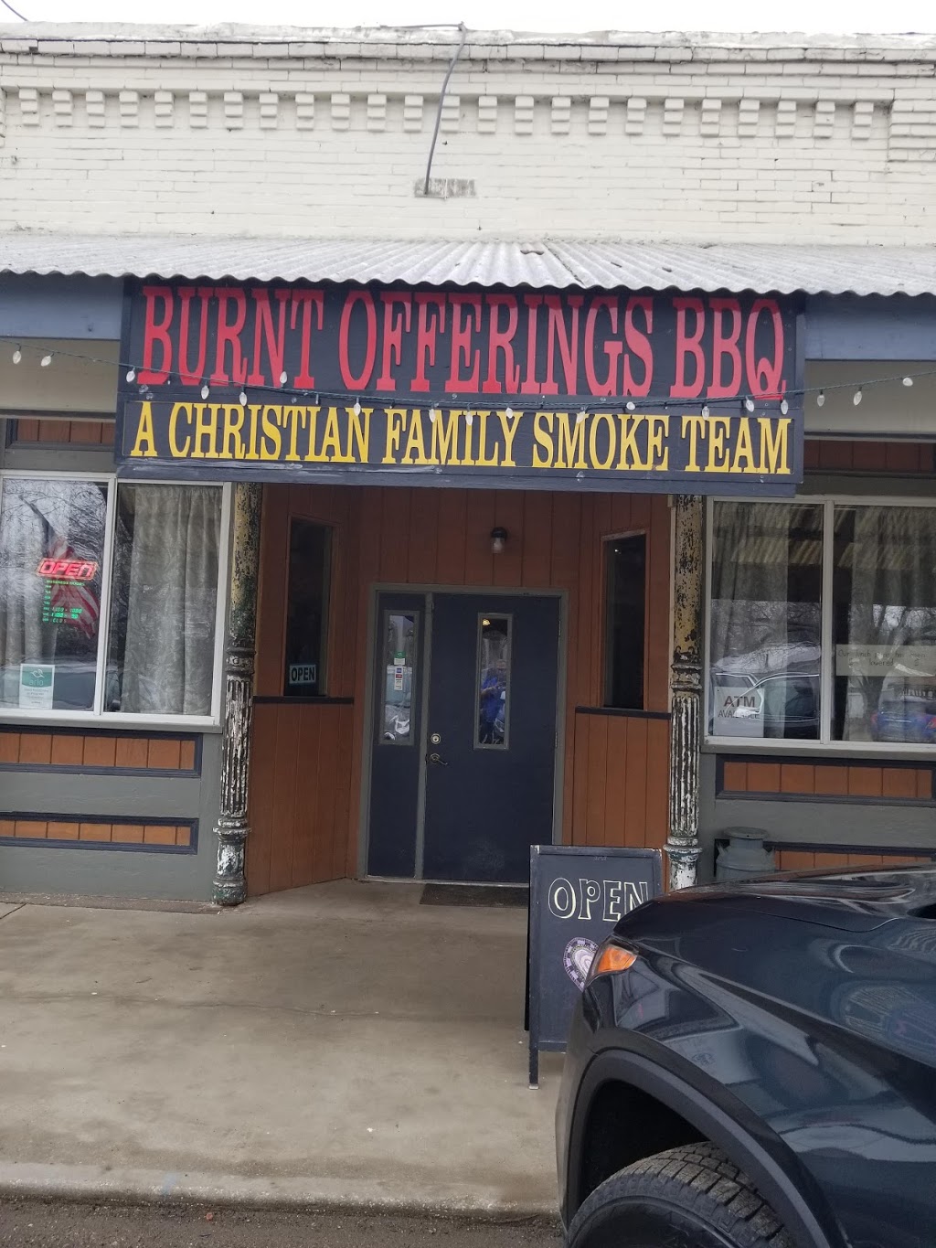 Burnt Offerings BBQ | 103 W Brown Ave, Greeley, KS 66033 | Phone: (785) 822-7114