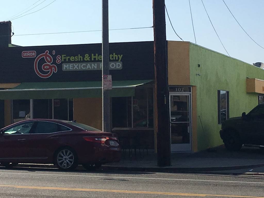 Señor Gs Fresh & Healthy Mexican Food | 343 Culver Blvd, Playa Del Rey, CA 90293, USA | Phone: (310) 822-7733