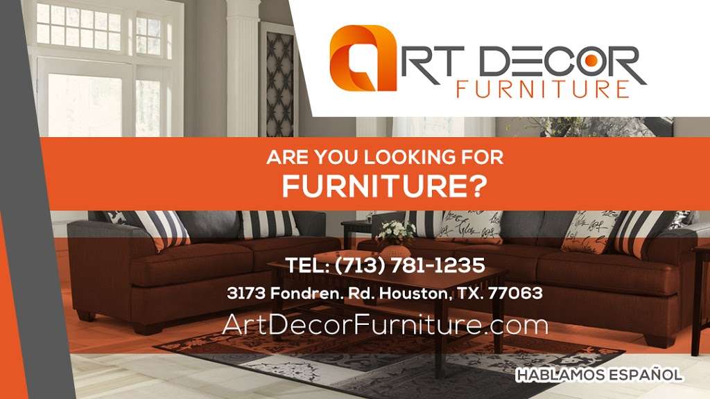 Art Decor Furniture | 3173 Fondren Rd, Houston, TX 77063 | Phone: (281) 889-6496