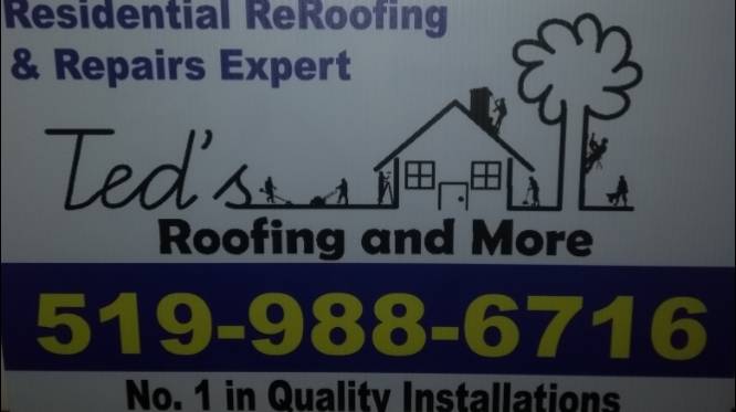 Teds Roofing And More | 1474 Randolph Ave, Windsor, ON N9B 2V6, Canada | Phone: (519) 988-6716